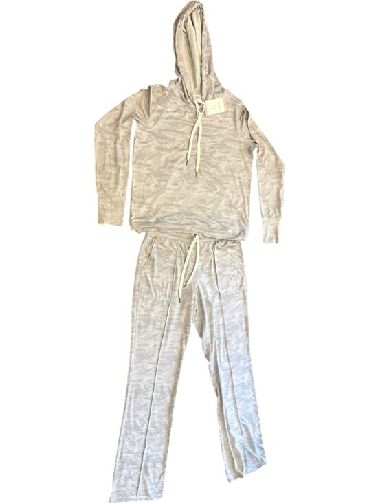 Member's Mark Pants - Member's Mark Soft Pullover and Soft Pants - Grey Camo - Women's Small - New
